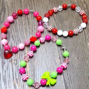 Bubble Gum Necklaces bundle of 3